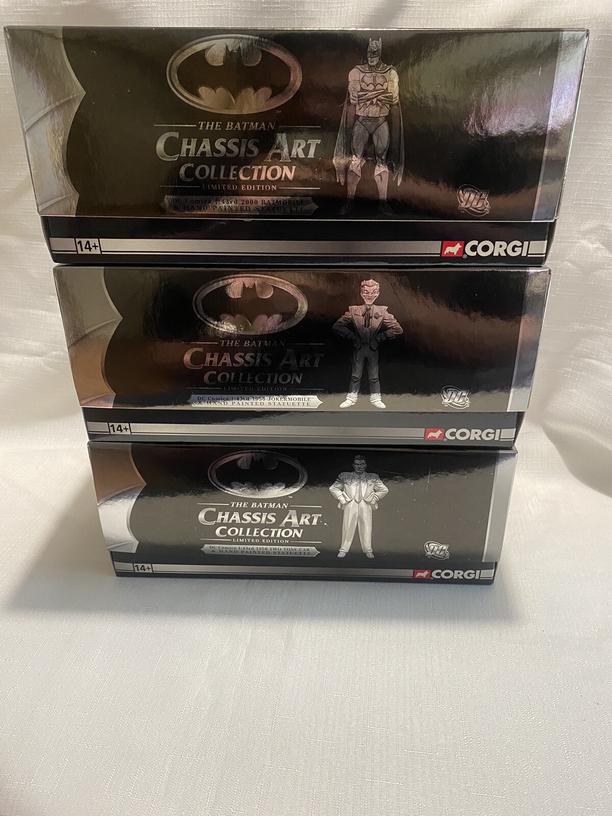 1:43 The Batman Chassis Art Collection Full Collection