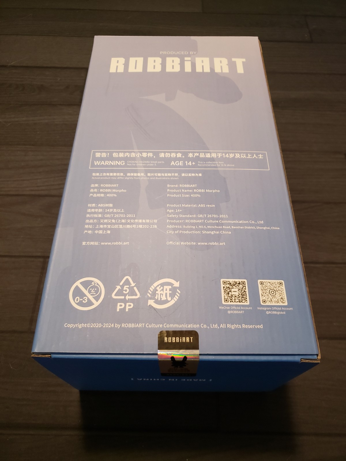 ROBBiART – 400% Morpho, Limited Edition (#92/399)