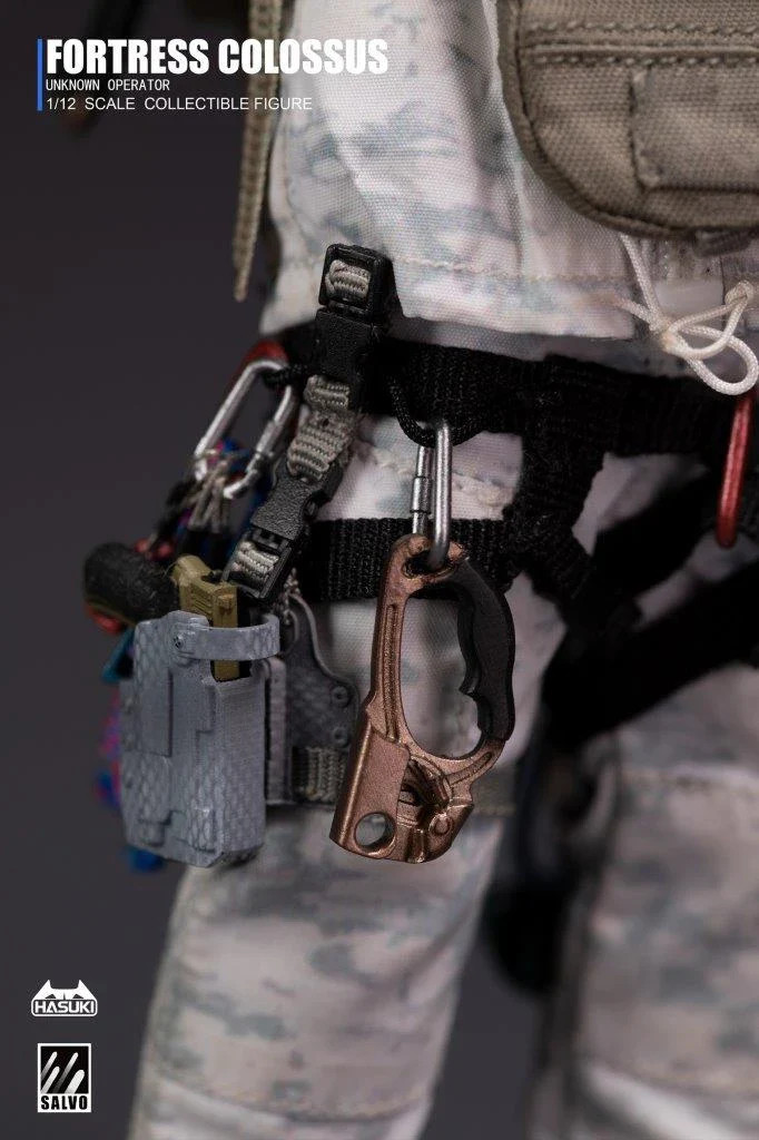 1/12 SCALE – SALVO Black Ops – Unknown Operator – MINT IN BOX