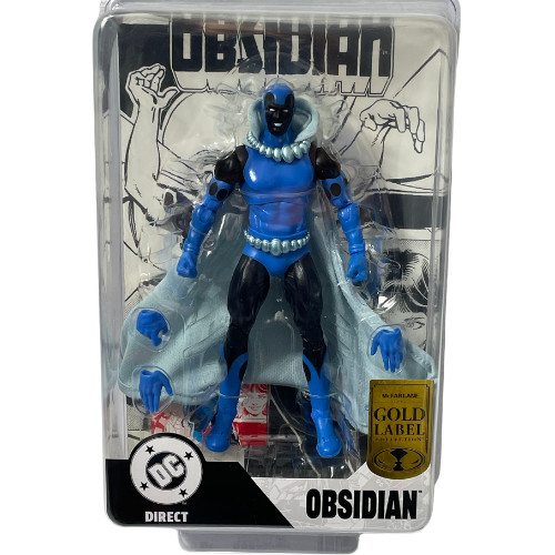 DC Direct Obsidian Gold Label Action Figure McFarlane Toys New In Box