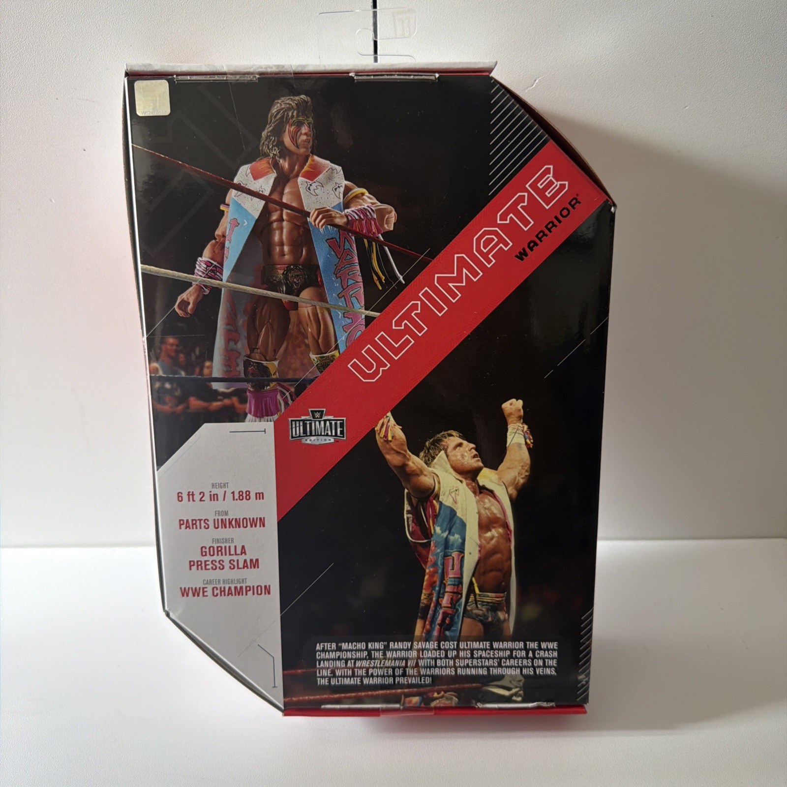 WWF Ultimate Edition The Ultimate Warrior – Mattel WWE Wrestling 6&Prime; Figure NWB