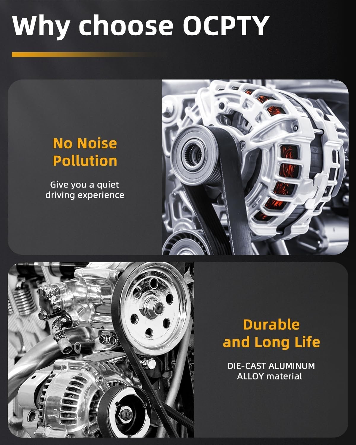 High-Performance Alternator 11953 for Hyundai & Kia=`-~