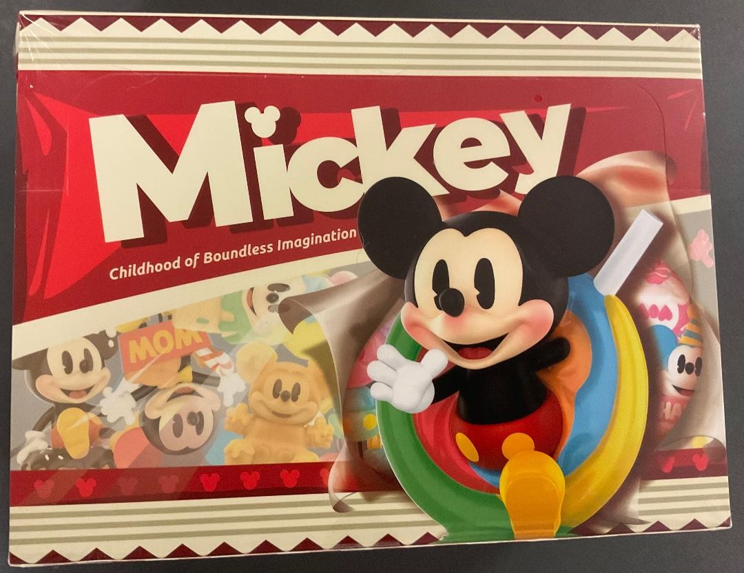 Pop Mart Disney Mickey Childhood Imagination Factory Sealed Case 12 Blind Boxes