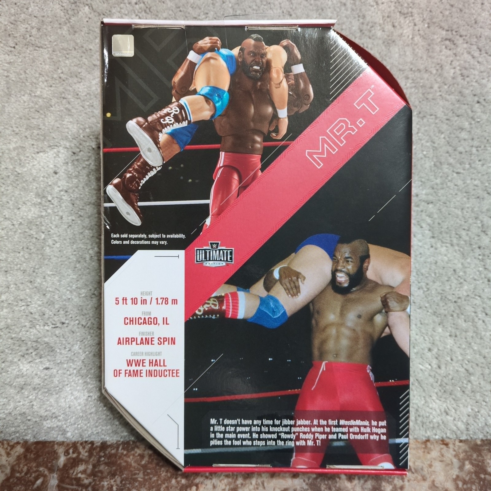 WWE Mr. T Ultimate Edition Action Figure Mattel 2022 Target Exclusive MOC NIB