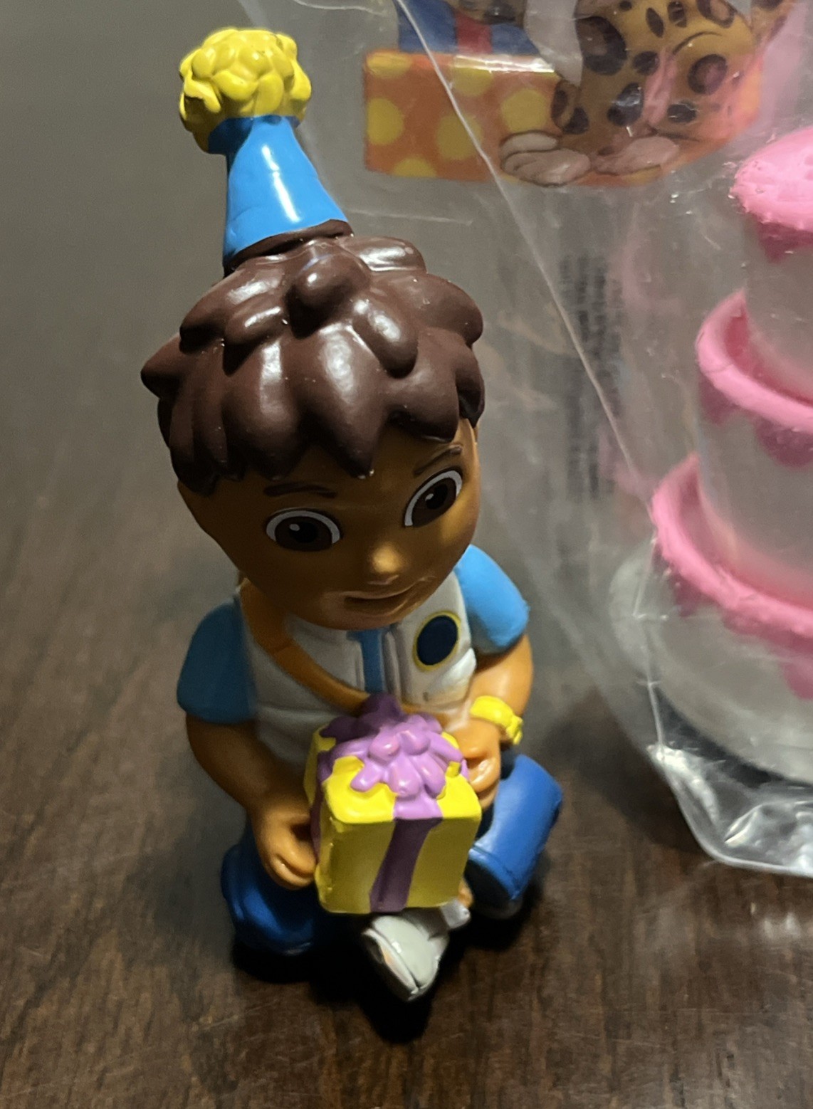 Dora the Explorer & Diego Party 2011 Action Figures 3&Prime; Mattel Viacom Cake Topper