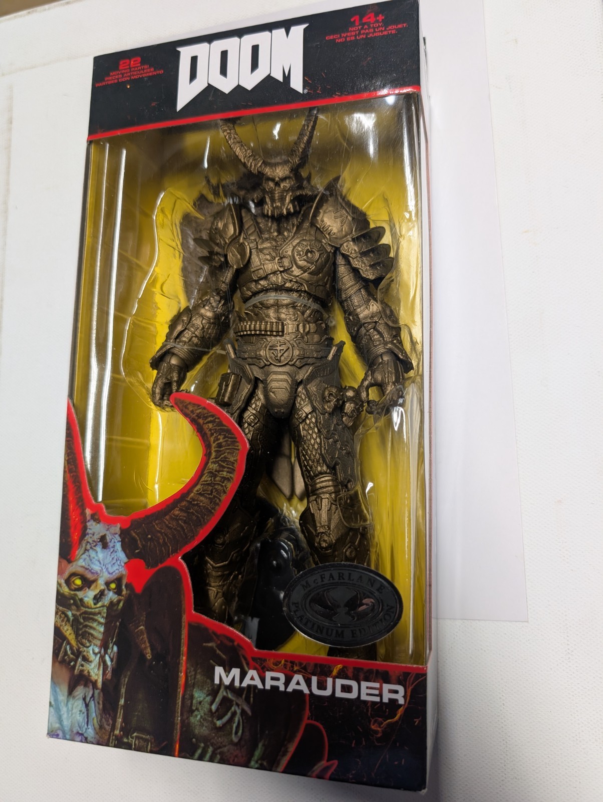 McFarlane Toys – Doom Marauder Bronze Variant Action Figure Some Wear