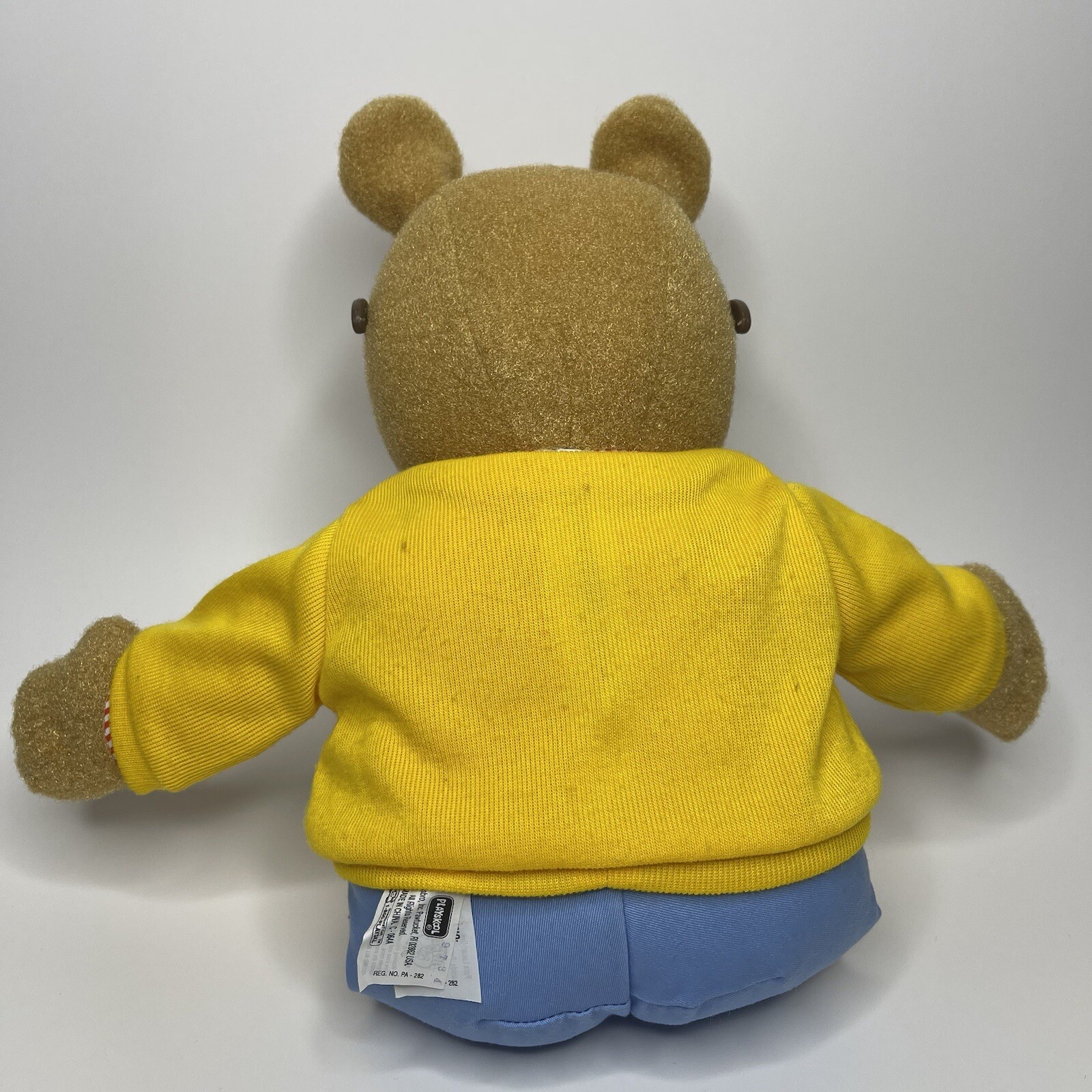 Playskool Talking Arthur Plush Toy Doll 18&Prime; Tall PBS Marc Brown Vtg 1996 Works