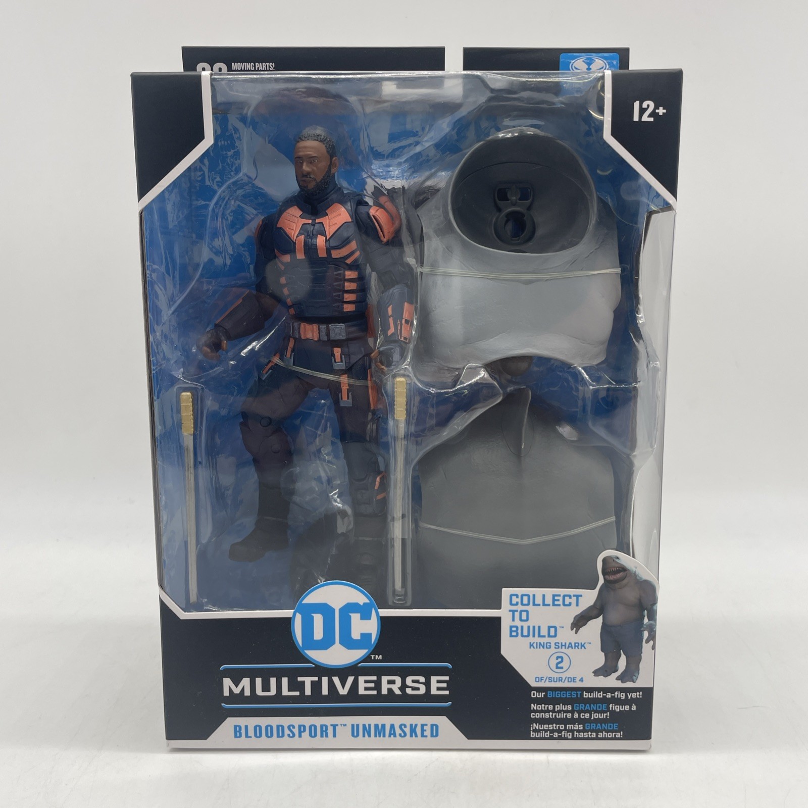 DC Multiverse The Suicide Squad BLOODSPORT UNMASKED Walmart Exclusive McFarlane