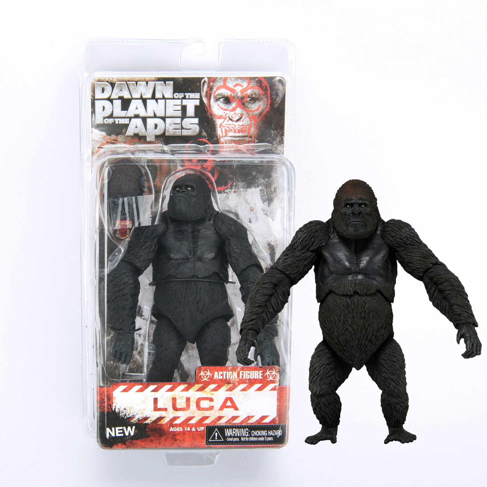 Dawn of The Planet of The Apes Luca 5.5&Prime; Action Figures Toys Gift New In Box