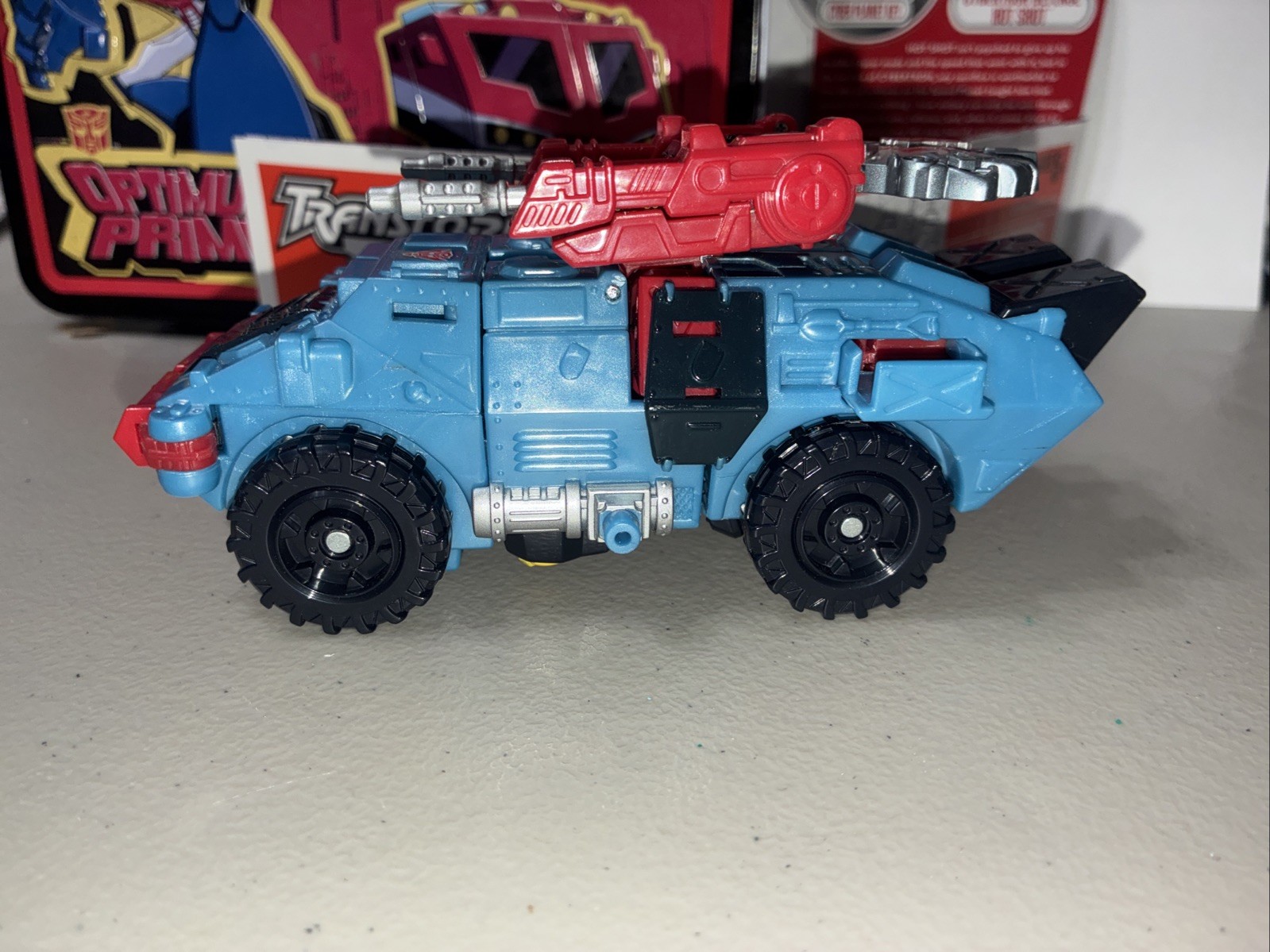 Transformers CYBERTRON DEFENSE HOT SHOT Cybertron RID COMPLETE Adult Owned