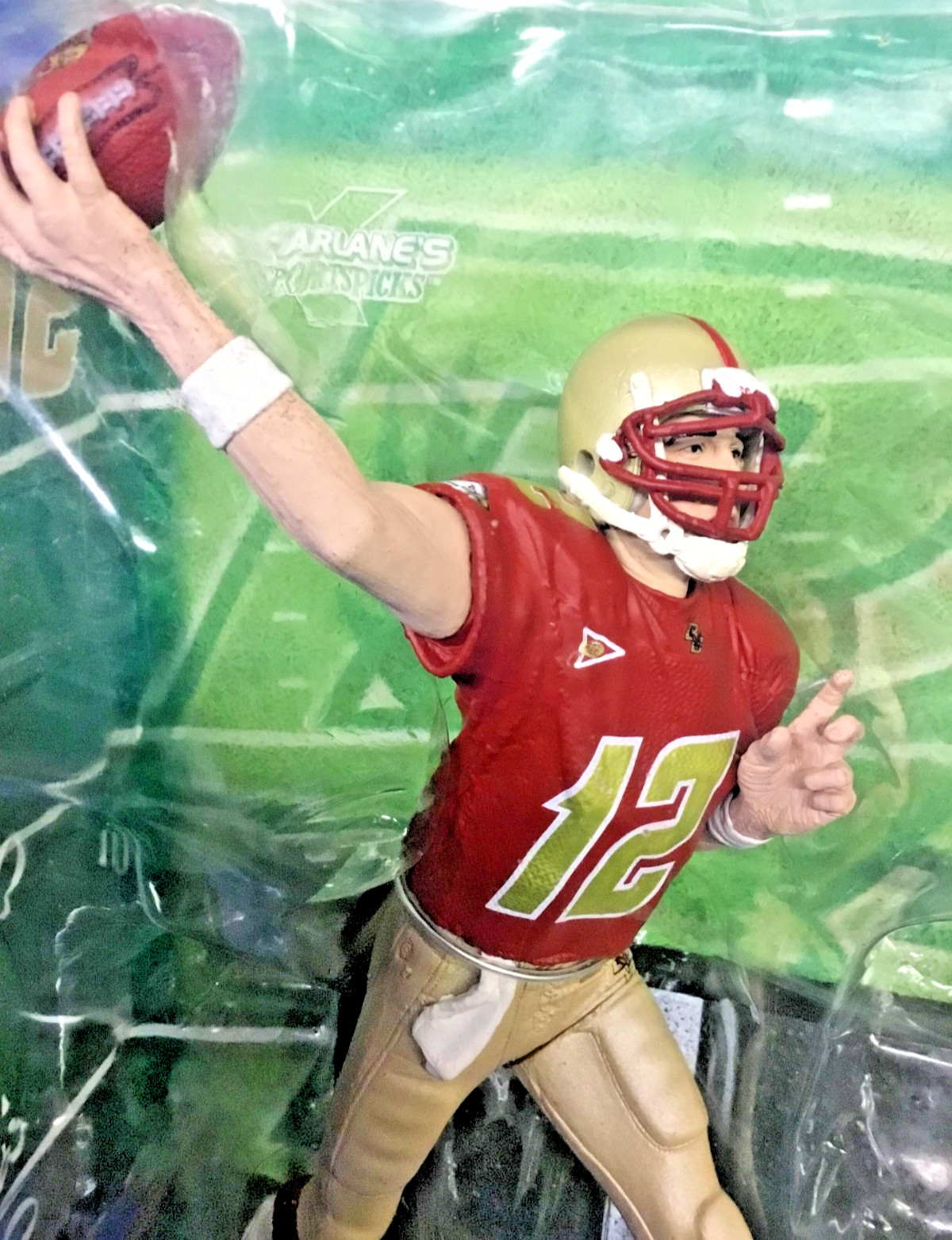 MCFARLANE NCAA NFL BOSTON COLLEGE EAGLES ATLANTA FALCONS MATT RYAN TWO FIGURES!!