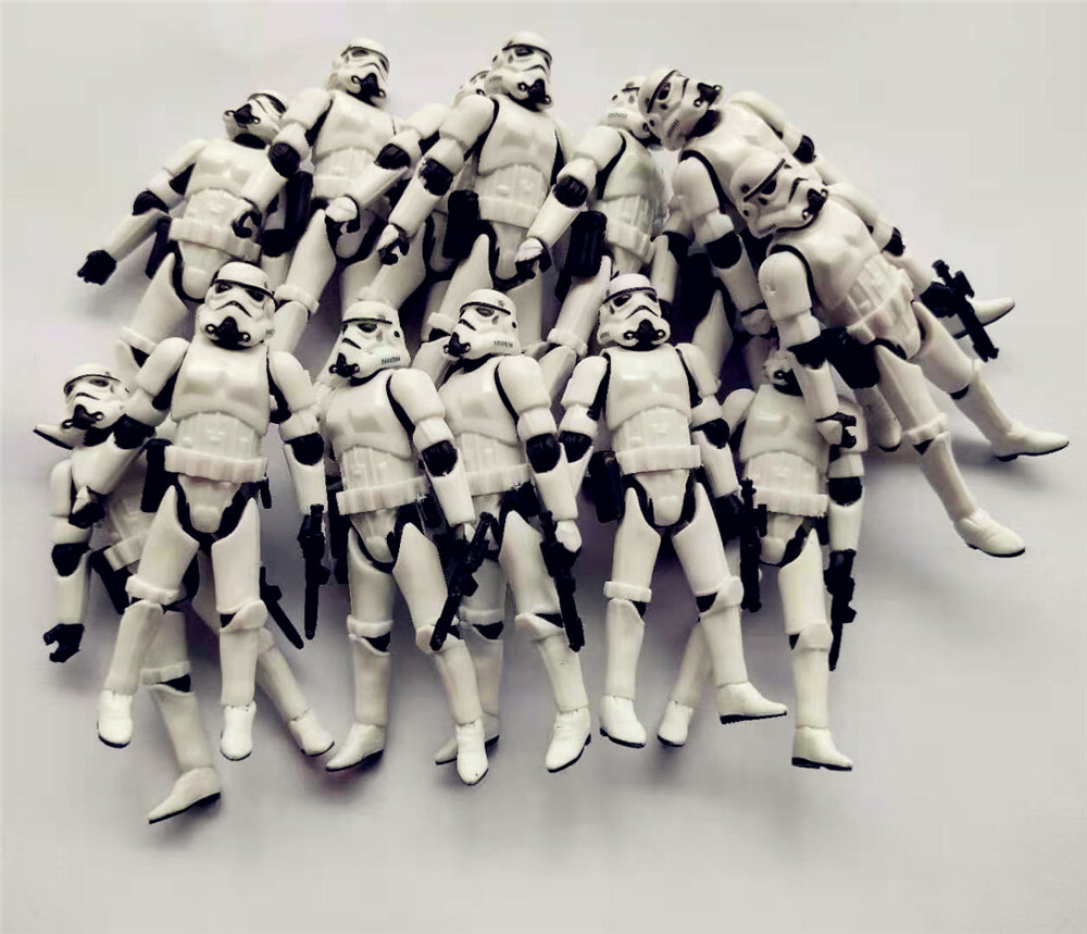 lot Star Wars Stormtroopers OTC Trilogy action FIGURE 3.75&Prime;