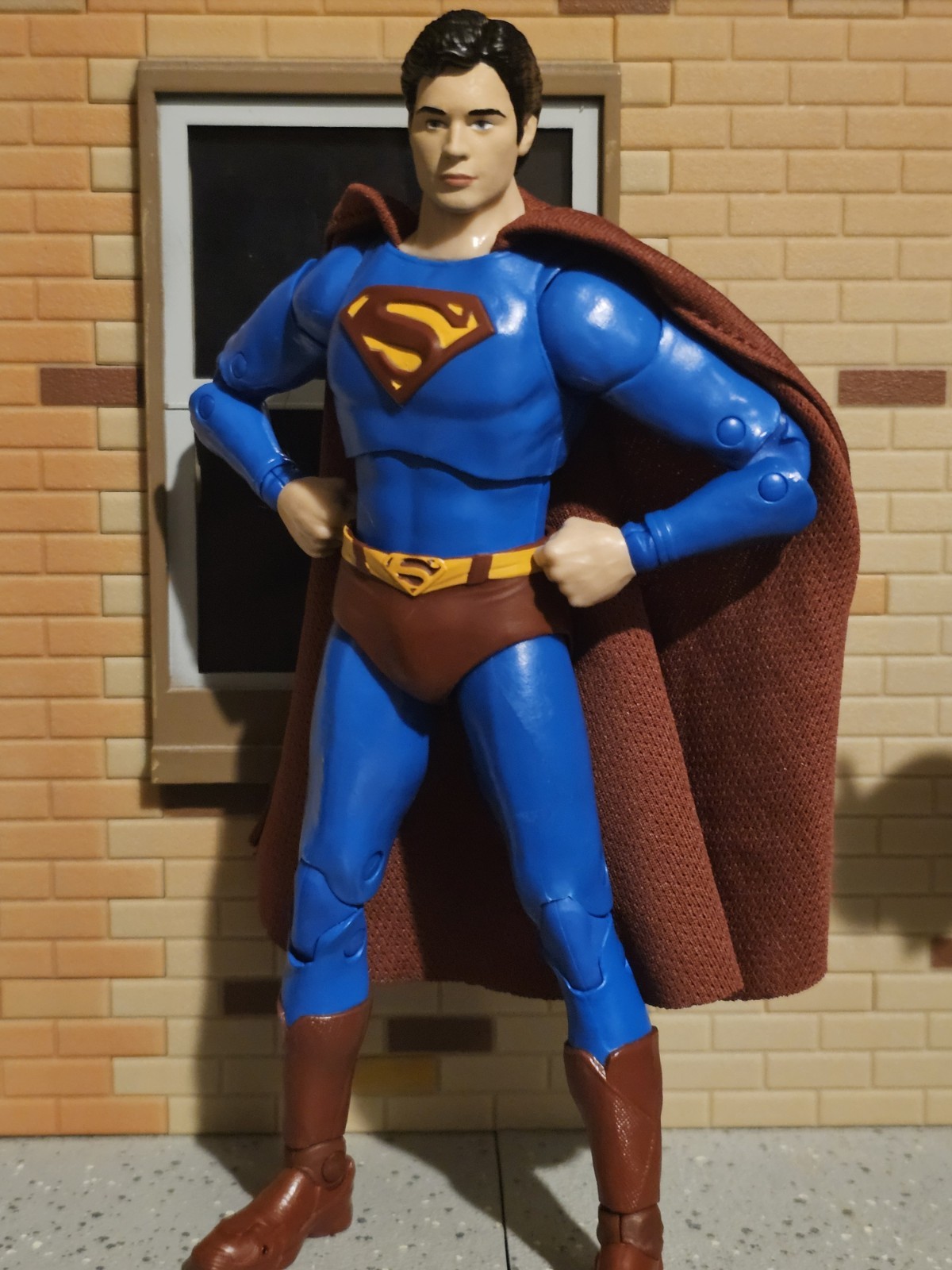 Custom Head For Superman Returns Smallville Tom Welling