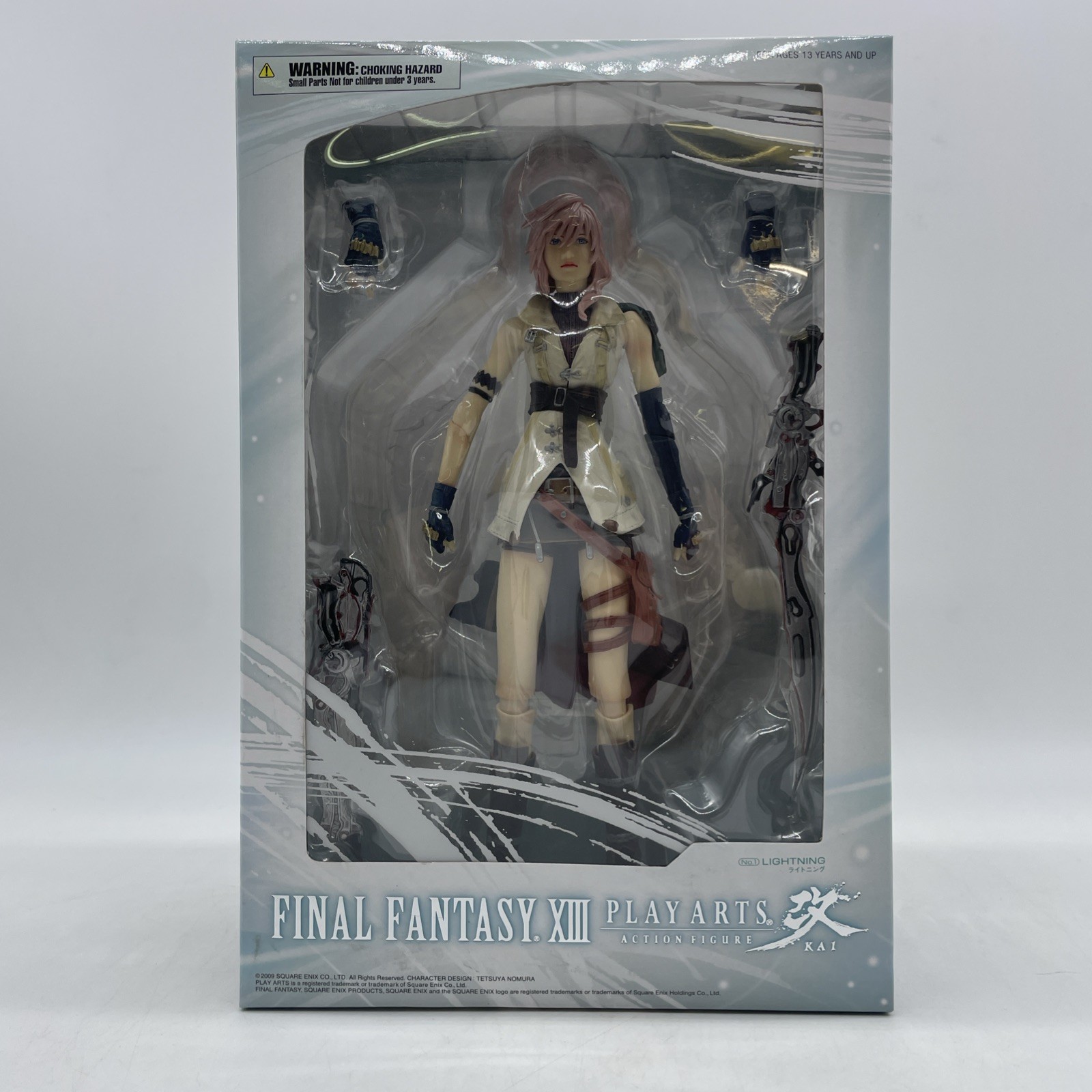 Final Fantasy XIII Play Arts Kai Action Figure LIGHTNING FFXIII