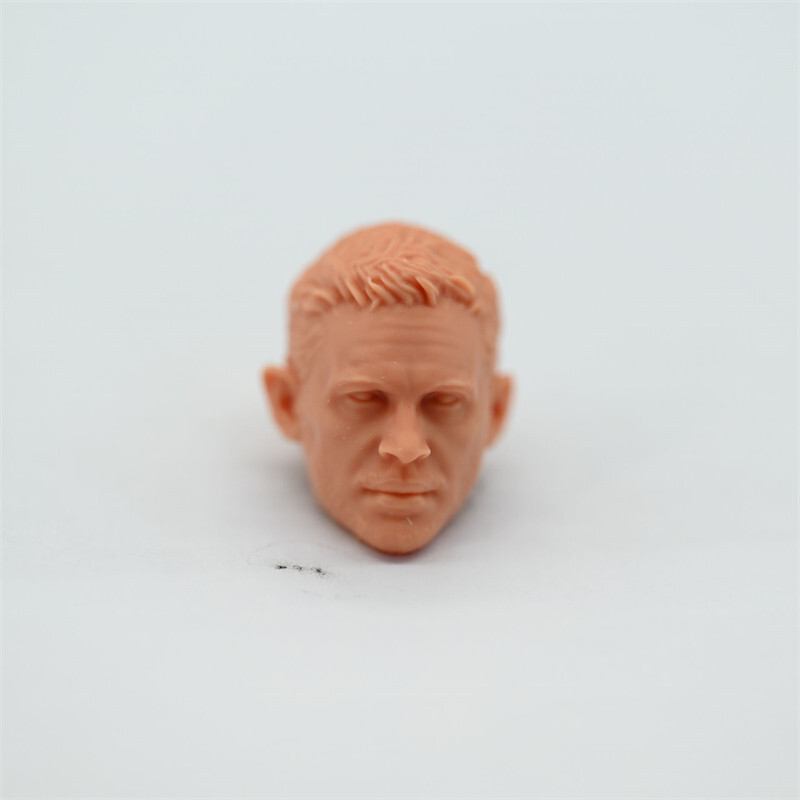 1/12 1/10 1/18 Scale The Tom Hardy Head Sculpt Unpainted Fit 6&Prime; ML SHF MEZ Neca
