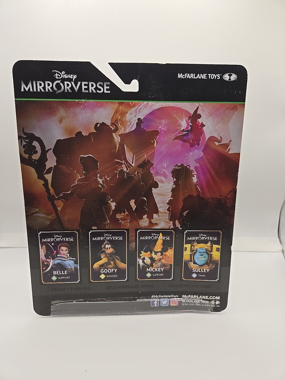 Disney Mirrorverse Mickey Support Action Figure 2021 Mcfarlane Toys Sealed