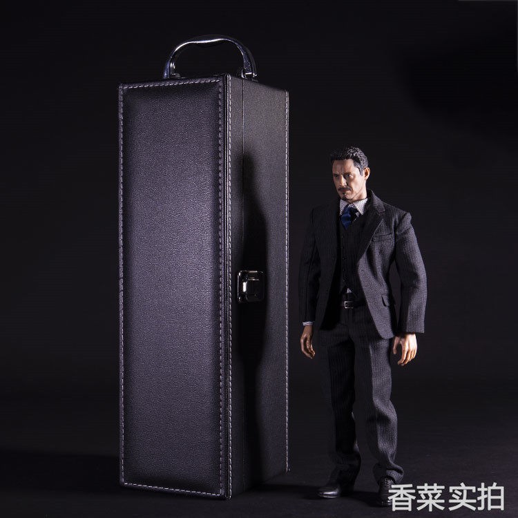 1/6 Scale Figure Accessory Storage Box Dustproof Display Case Handheld Tool Box