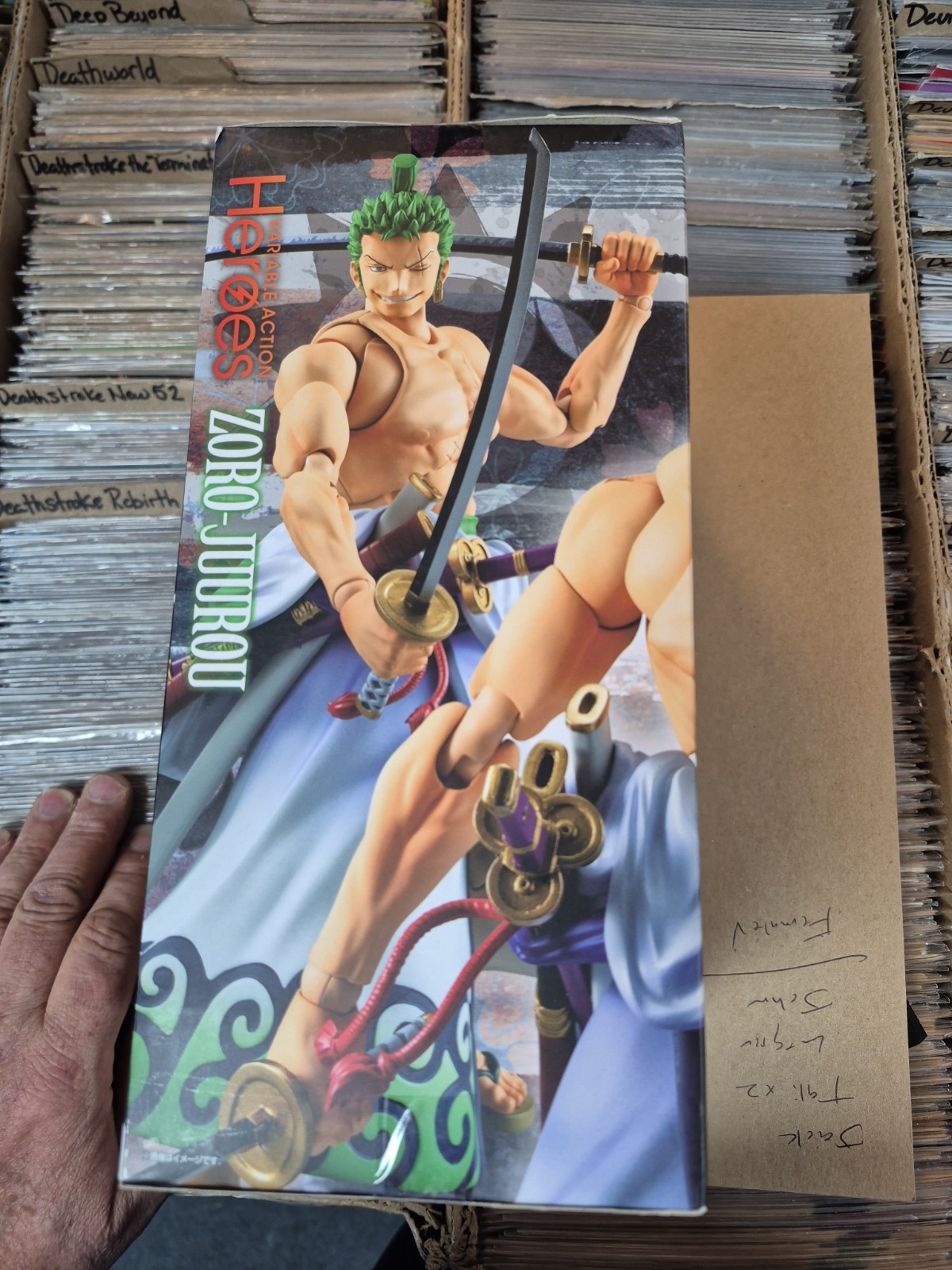 Variable Action Heroes ONE PIECE Zoro Juro about 180mm PVC Painted Action Figure