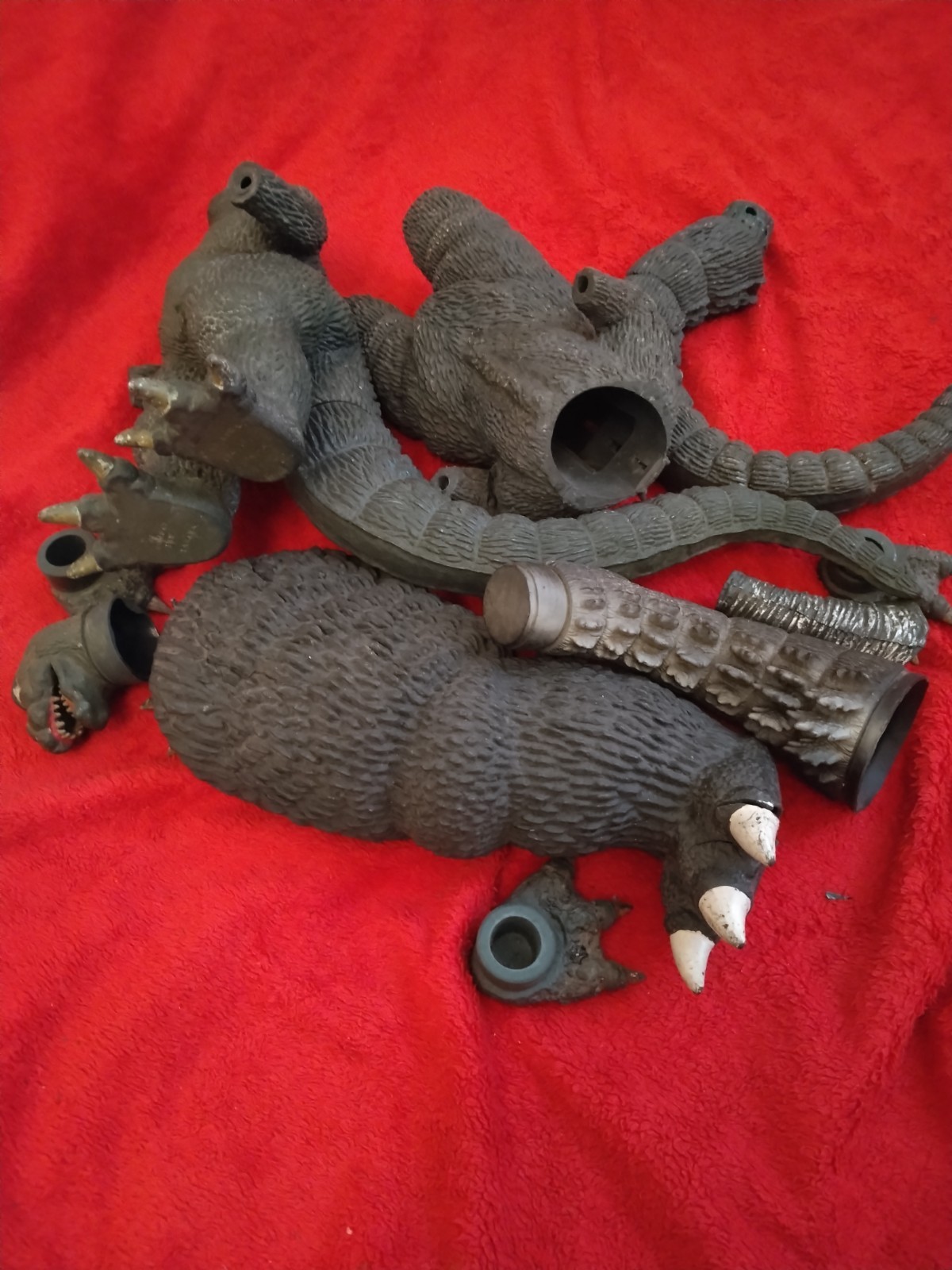 Vintage 1984 Takara Combat Joe Godzilla Suit Parts Bandai Popy For Custom Builde