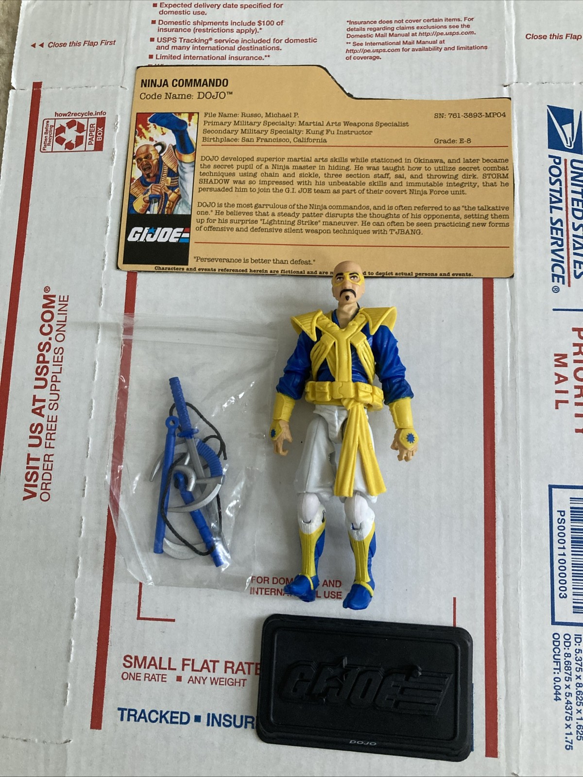 Gi Joe Collectors Club Dojo