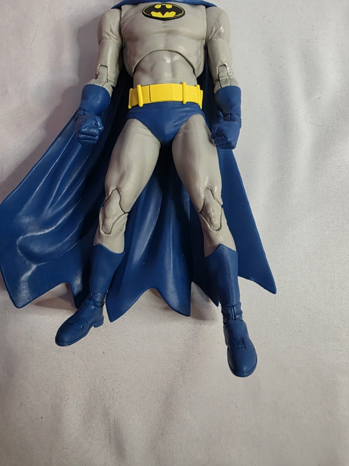 McFarlane Toys DC Multiverse Knightfall Batman Blue Gray Action Figure Loose
