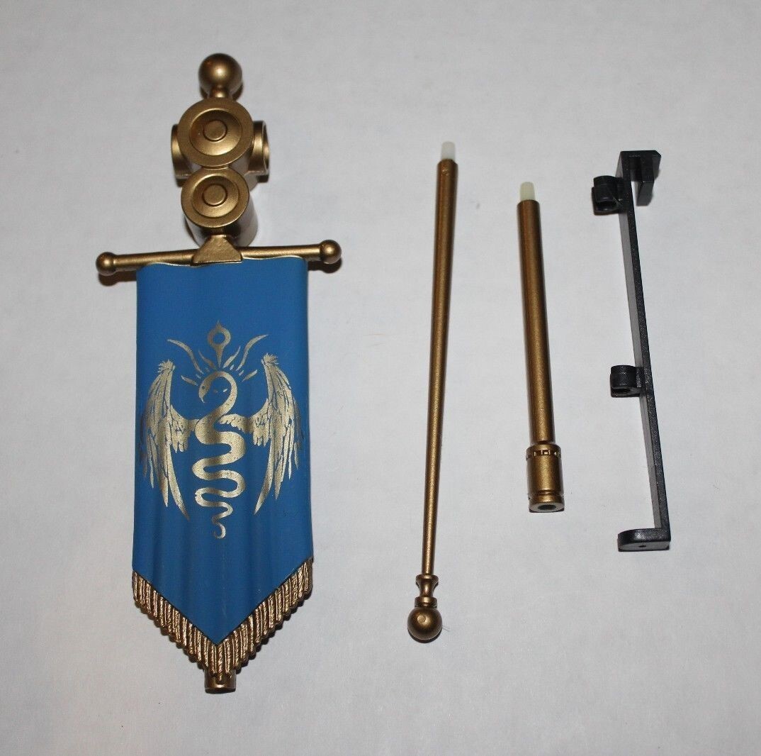 Four Horsemen MYTHIC LEGIONS Convocation BASSYLIA BANNER STANDARD FLAG POLE SET