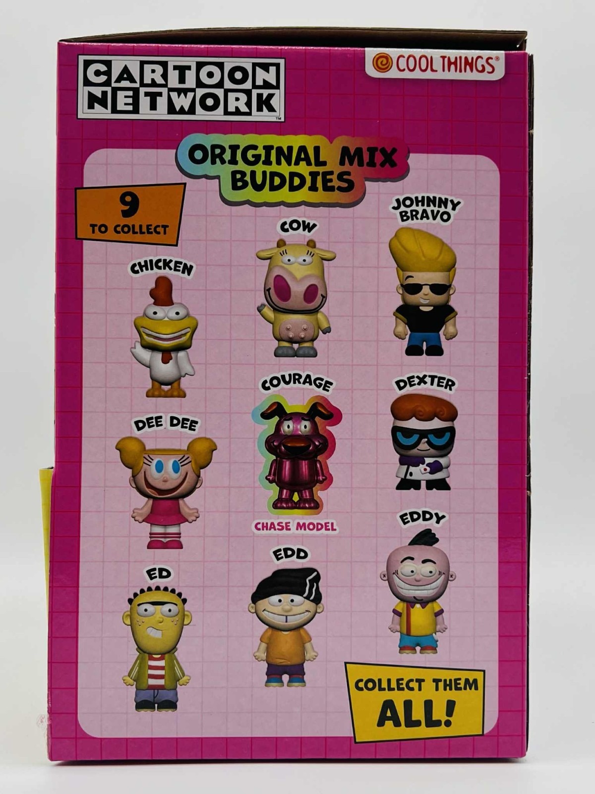 4x Cartoon Network Courage Ed Edd Eddy Dexter Mix New Official Blind Ball Sealed