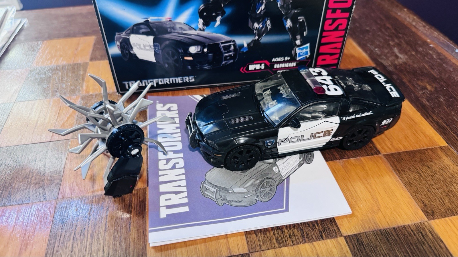 Transformers Masterpiece MPM-05 Barricade w/Box & Manual