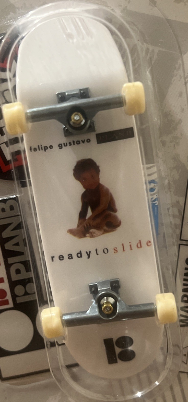 Tech Deck Shape N SK8 Series Plan B Felipe Gustavo Ready To Slide NEW Ultra Rare