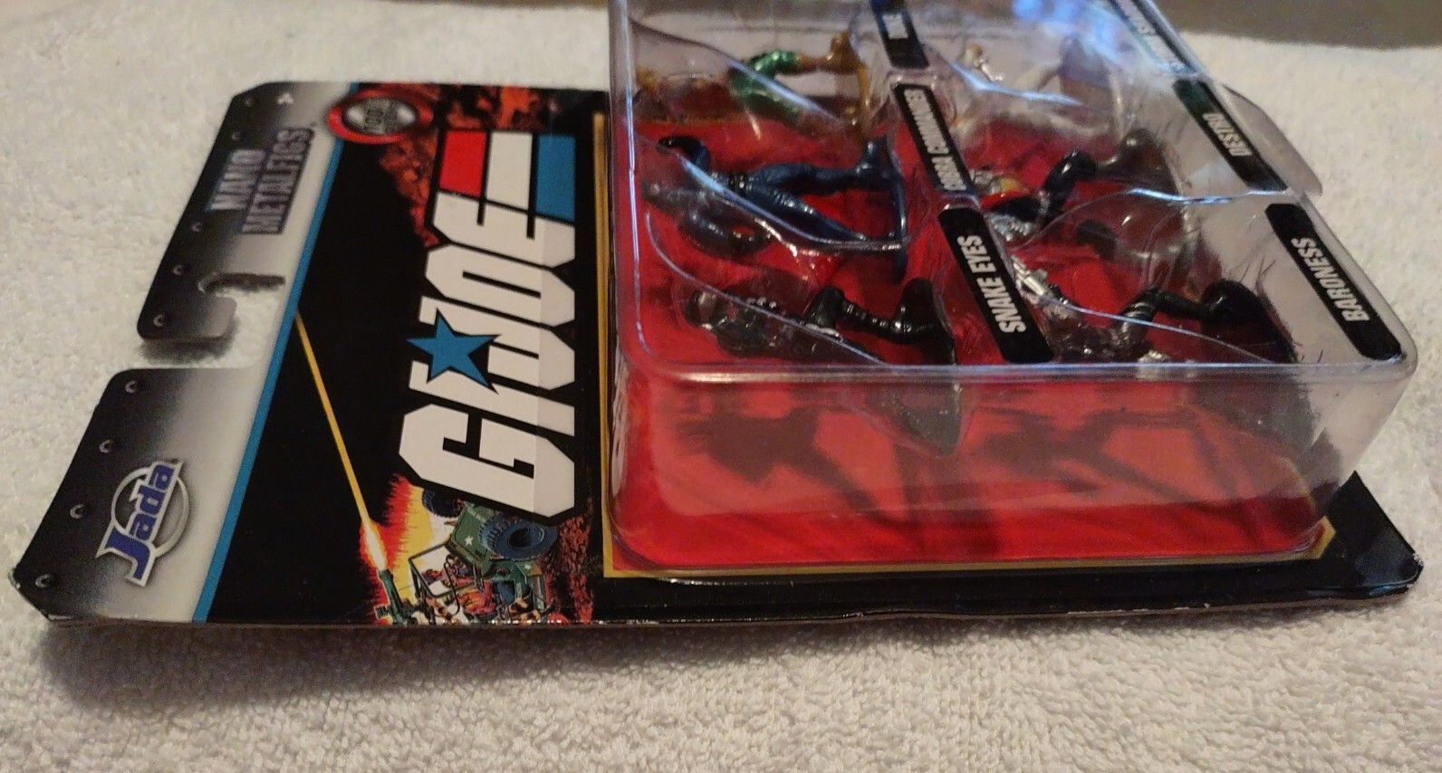 GI JOE Jafa Nano Metalfigs Cobra Commander Snake Eyes Storm Shadow NIB 2020