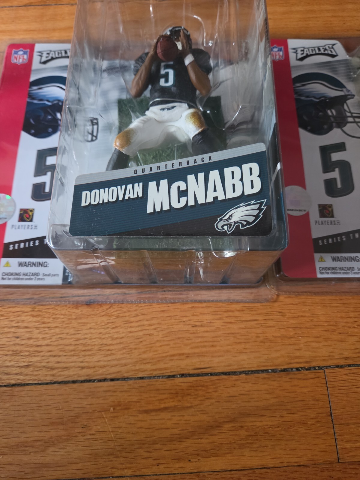 Donovan McNabb Philadelphia Eagles McFarlane Lot Of 2 Black and Green Jersey!