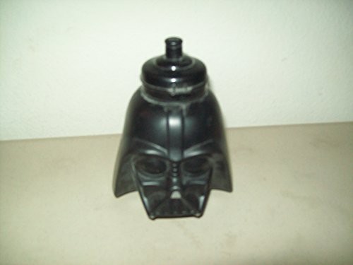 Darth Vader Water Bottle Half Size Face Molded, BPA Free