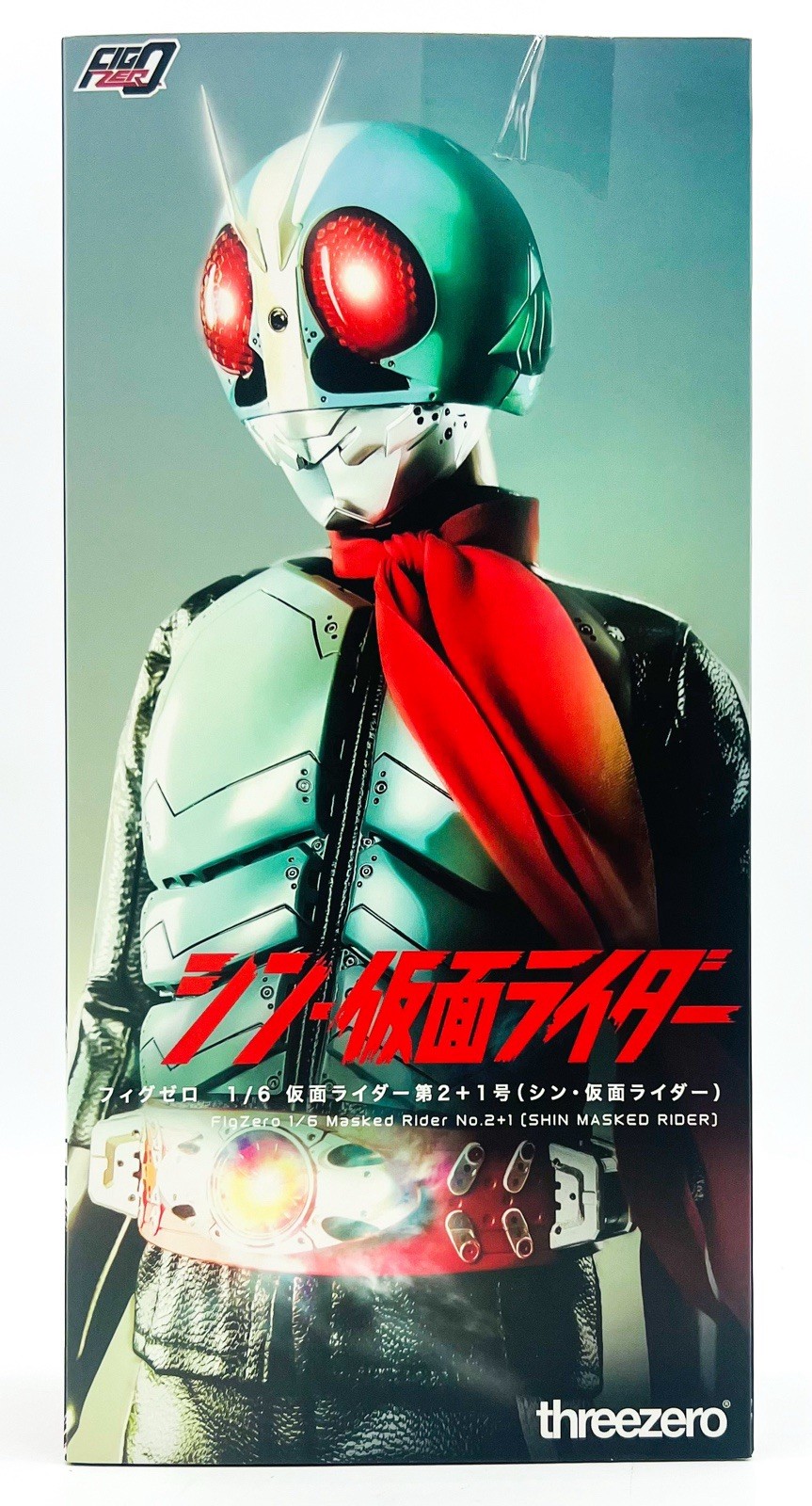 threezero FigZero Shin Kamen Masked Rider No. 2+1 1/6 Scale Action Figure Anime