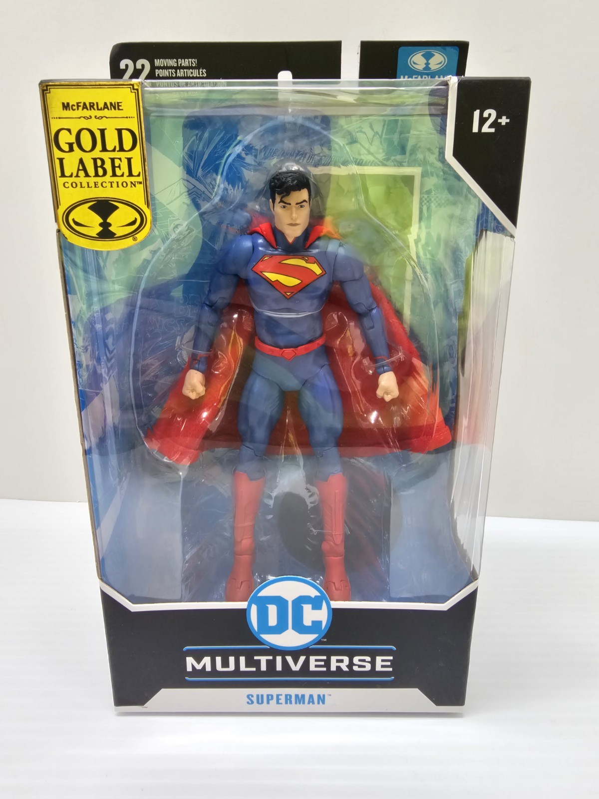 McFarlane Toys DC Universe Superman Gold Label Collection Figure New