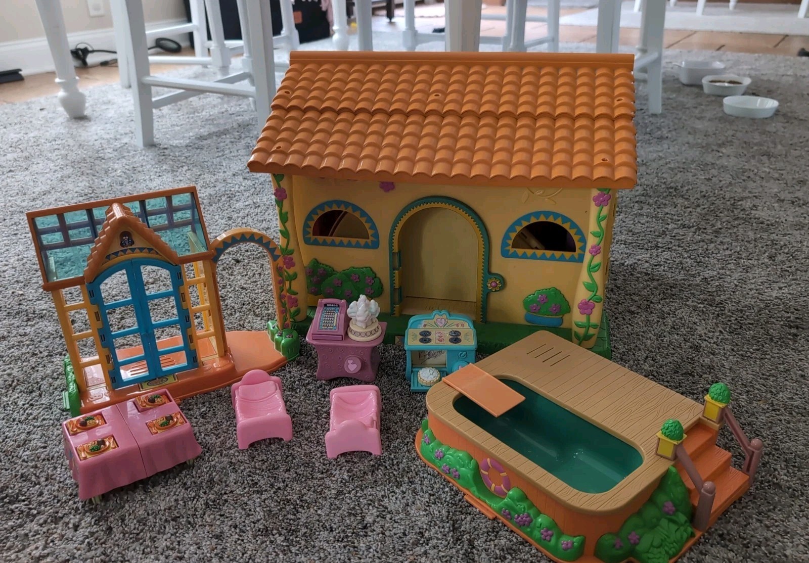 Dora the Explorer Talking House, Pool, Greenhouse, Figures & Accessories WORKS