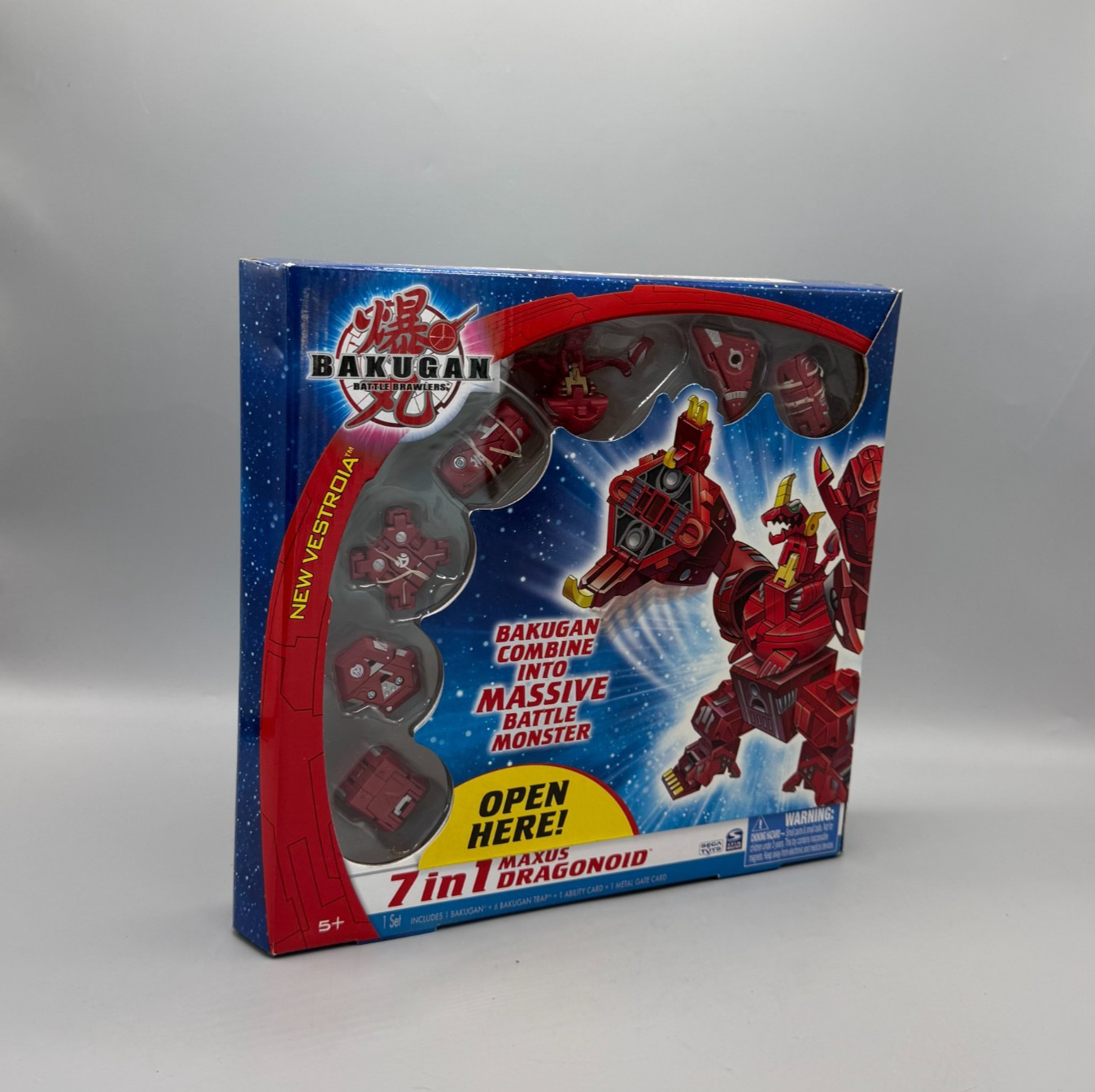 Bakugan Maxus Dragonoid 7 in 1 Completed New Vestroia Battle Brawlers New Sealed