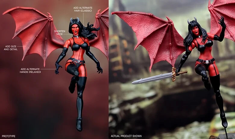 Executive Replicas 1/12 Purgatori Scale Action Figure ERLCDEP001 US IN STOCK