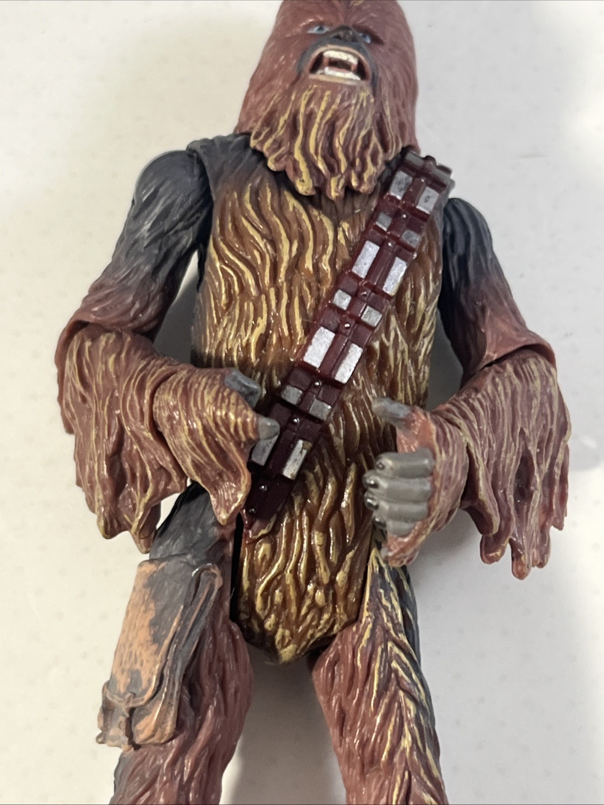 STAR WARS CHEWBACCA Action Figure Hasbro 2004 Revenge of the Sith Loose 4.75&Prime;