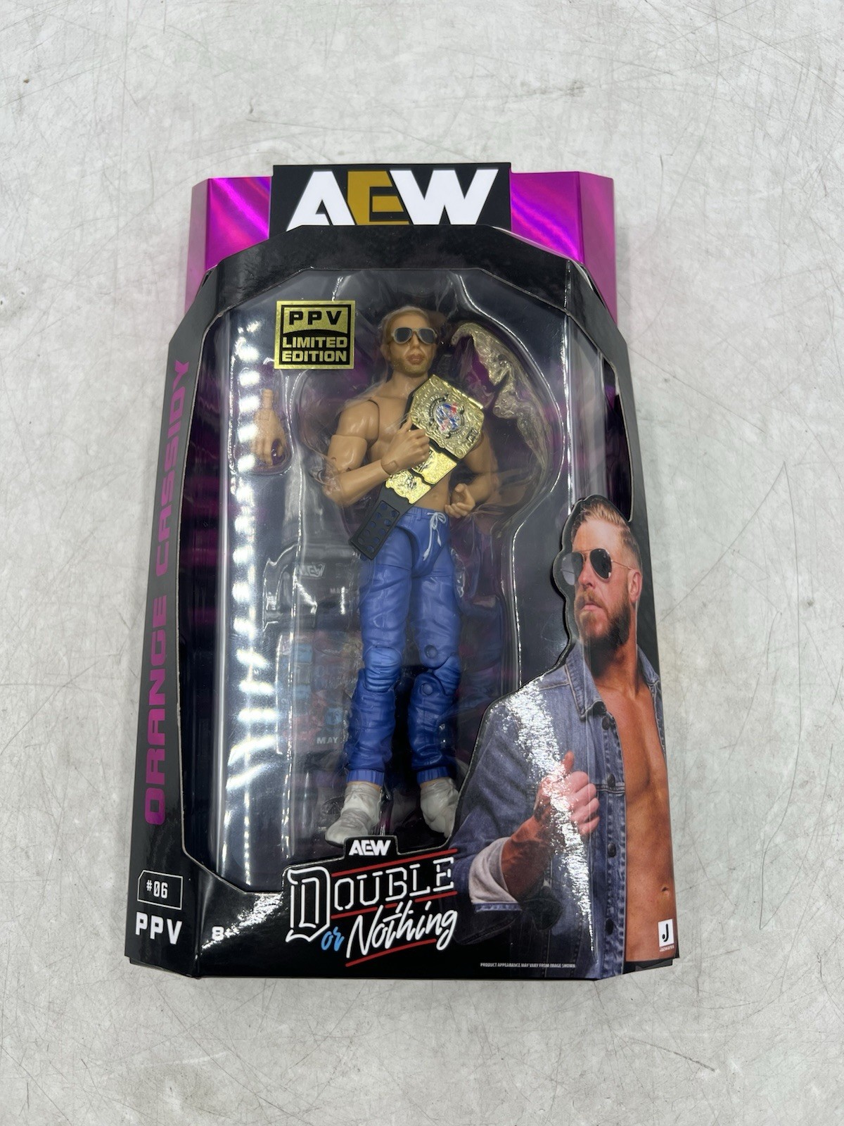 AEW PPV Double Or Nothing ORANGE CASSIDY #06 Action Figure Limited Edition New