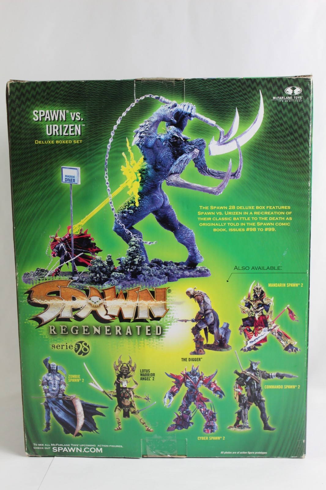 McFarlane SPAWN vs URIZEN DELUXE BOXED SET Regenerated Series 28 SEALED