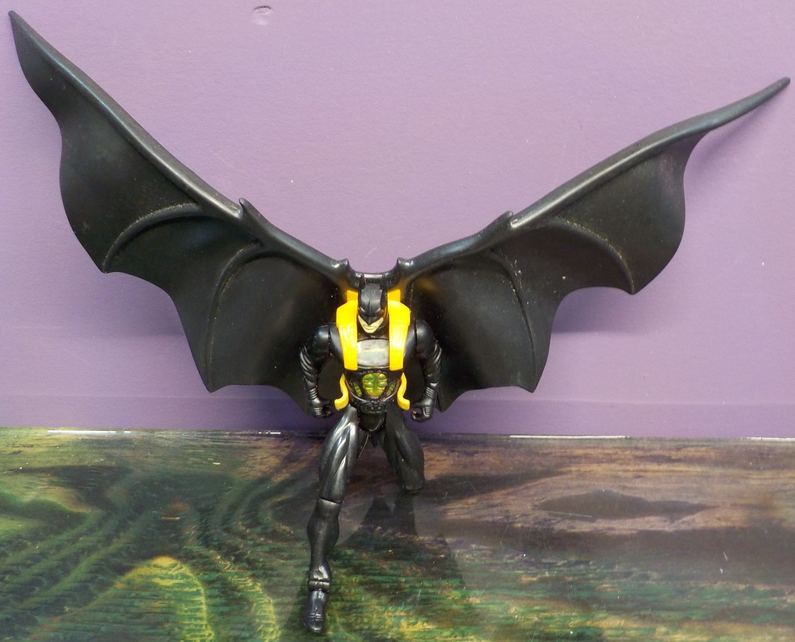 1995 Kenner Batman Forever: ATTACK WING BATMAN Action Figure Vintage DC Comics