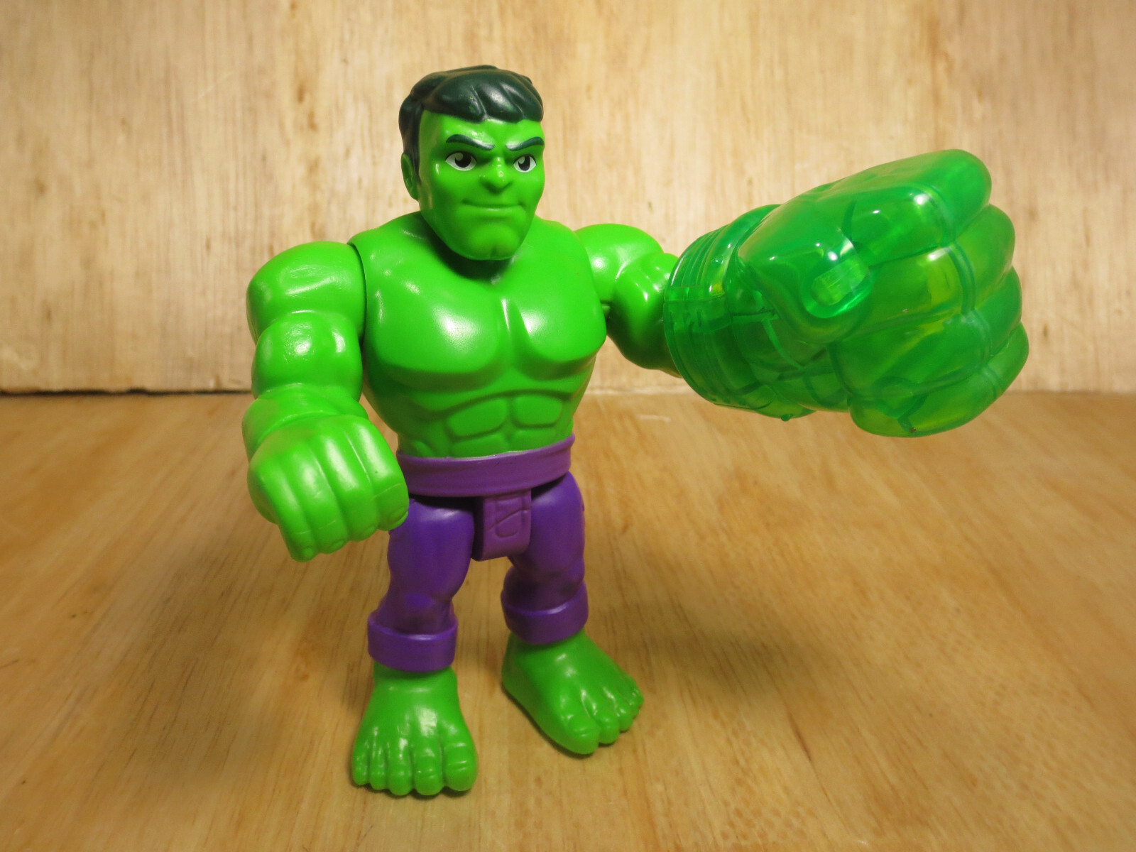 Playskool Heroes Marvel SuperHero Adventures 5&Prime; Hulk Action Figure With Fist Toy