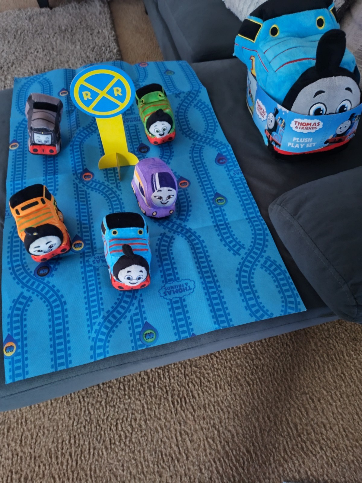 THOMAS THE TANK ENGINE PLUSH – Toy Train All Engines Go 8.5 Inch NIB NEW W/ TAGS