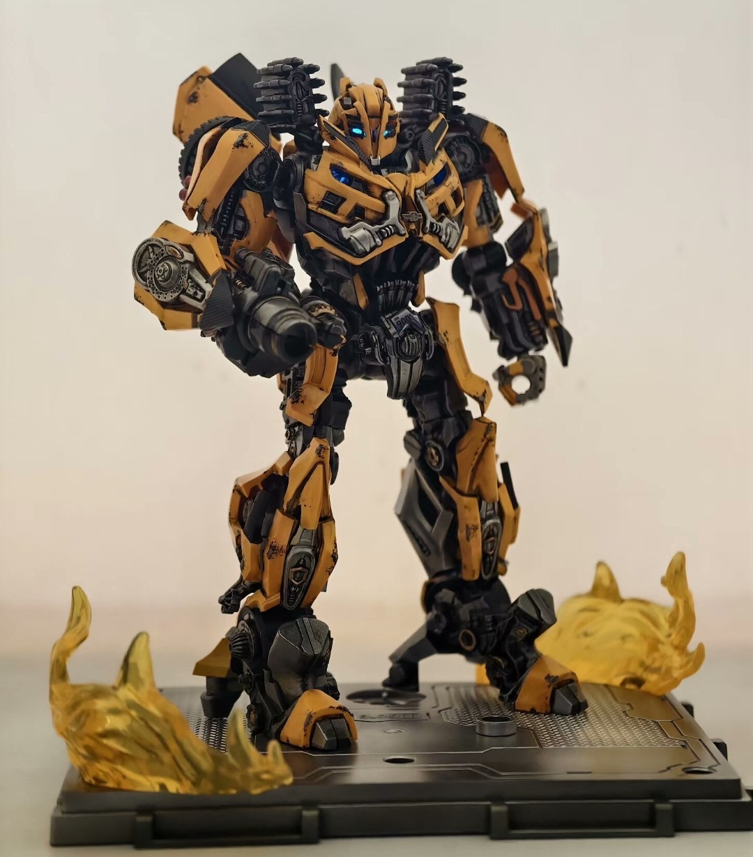 Blokees Transformers 3 Bumblebee Repainted Model Toy