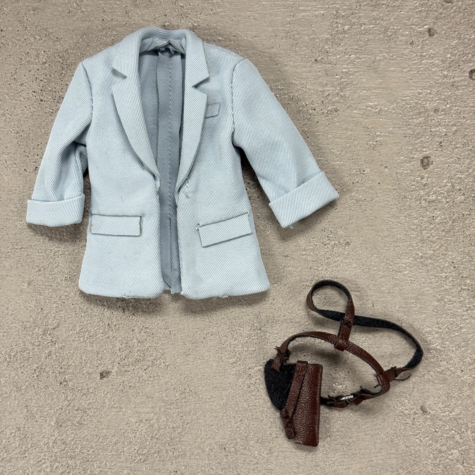 BW-CTJK-SET: 1/12 Sport Coat & Shoulder Gun Holster for 6&Prime; Buzzmod City Hunter