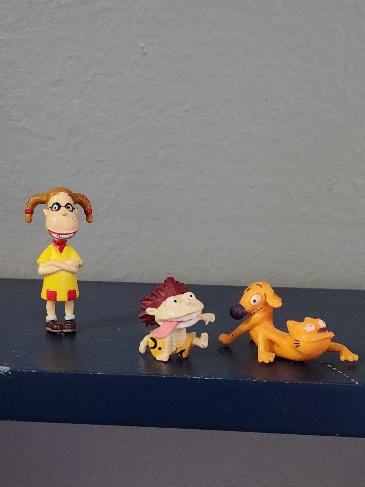 2000s Nickelodeon 2&Prime; Capsule Toy Figure Lot Of 7 Wild Thornberrys Catdog Twister