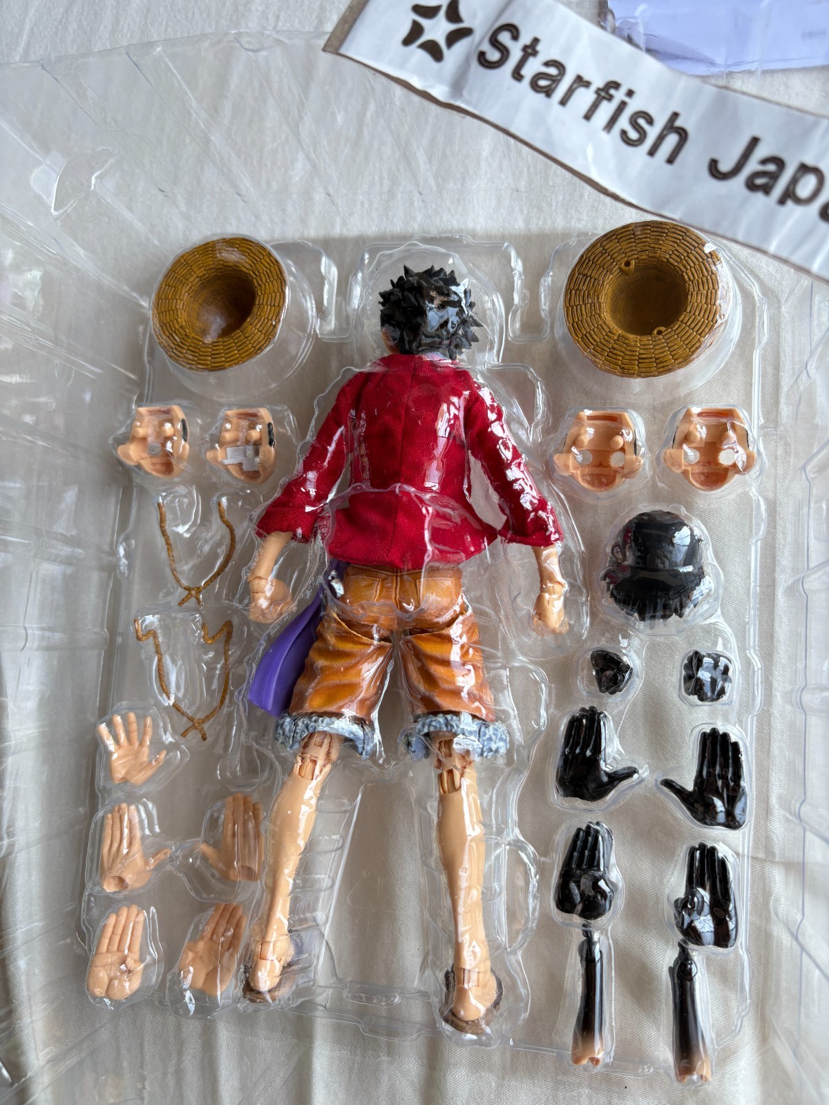 IMAGINATION WORKS ONE PIECE Monkey D Luffy 6.7in Action Figure Bandai Spirits