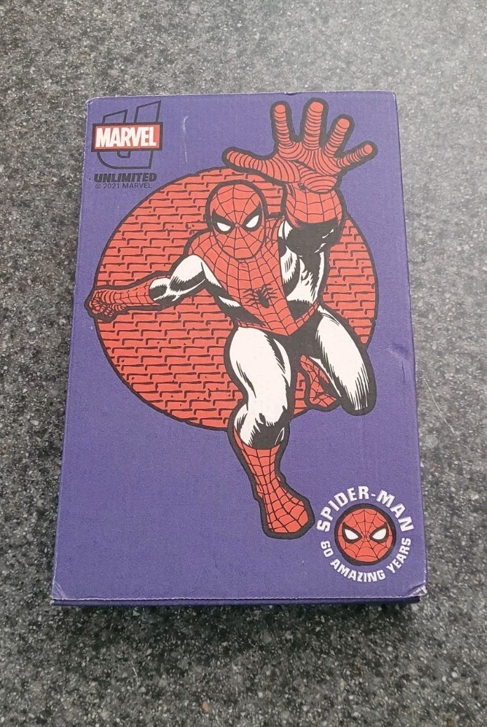 2021 MARVEL UNLIMITED BOX Spider-Man 60 Years Complete w/Kitty Pride Figure