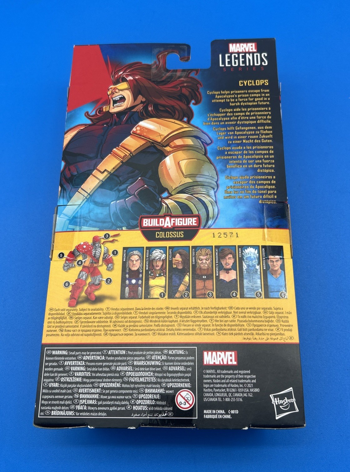 Marvel Legends Colossus Build A Figure X-Men Age of Apocalypse 6 Figure Set