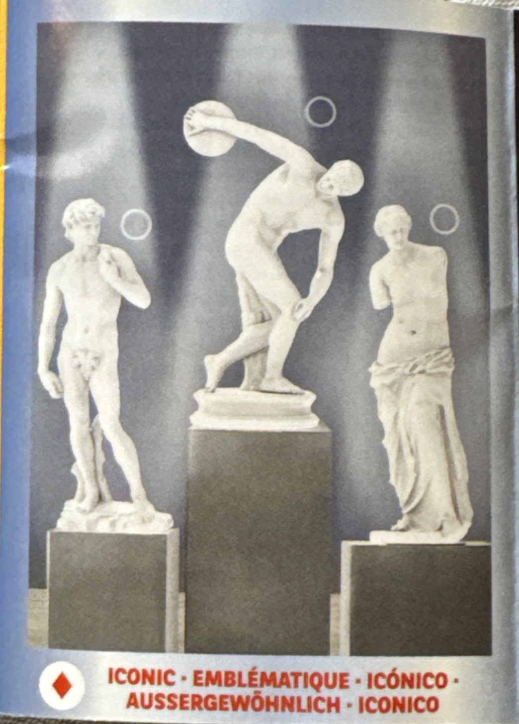 NEW & HTF! Mini Brands Create MASTERPIECES- *Iconic* 3” DAVID Statue